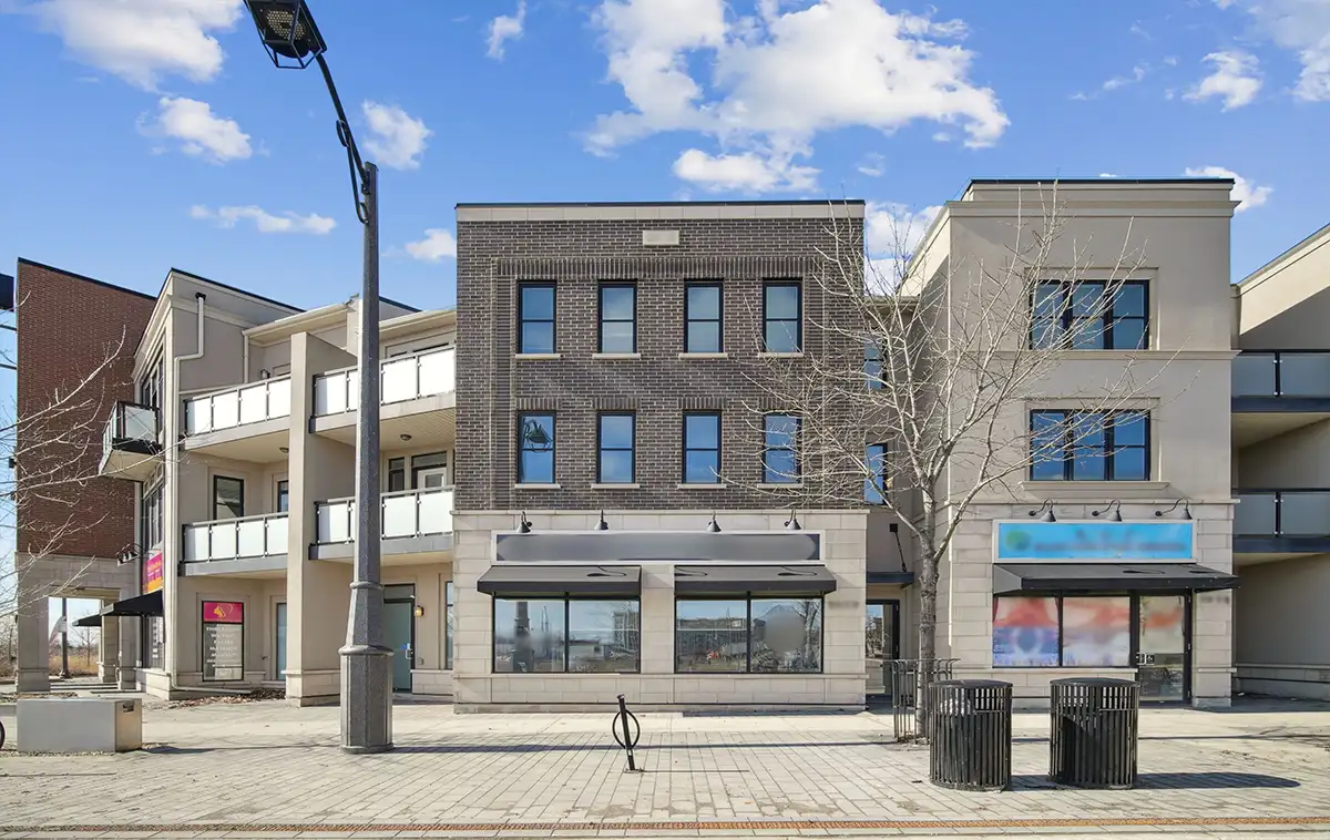 live/work townhouse front